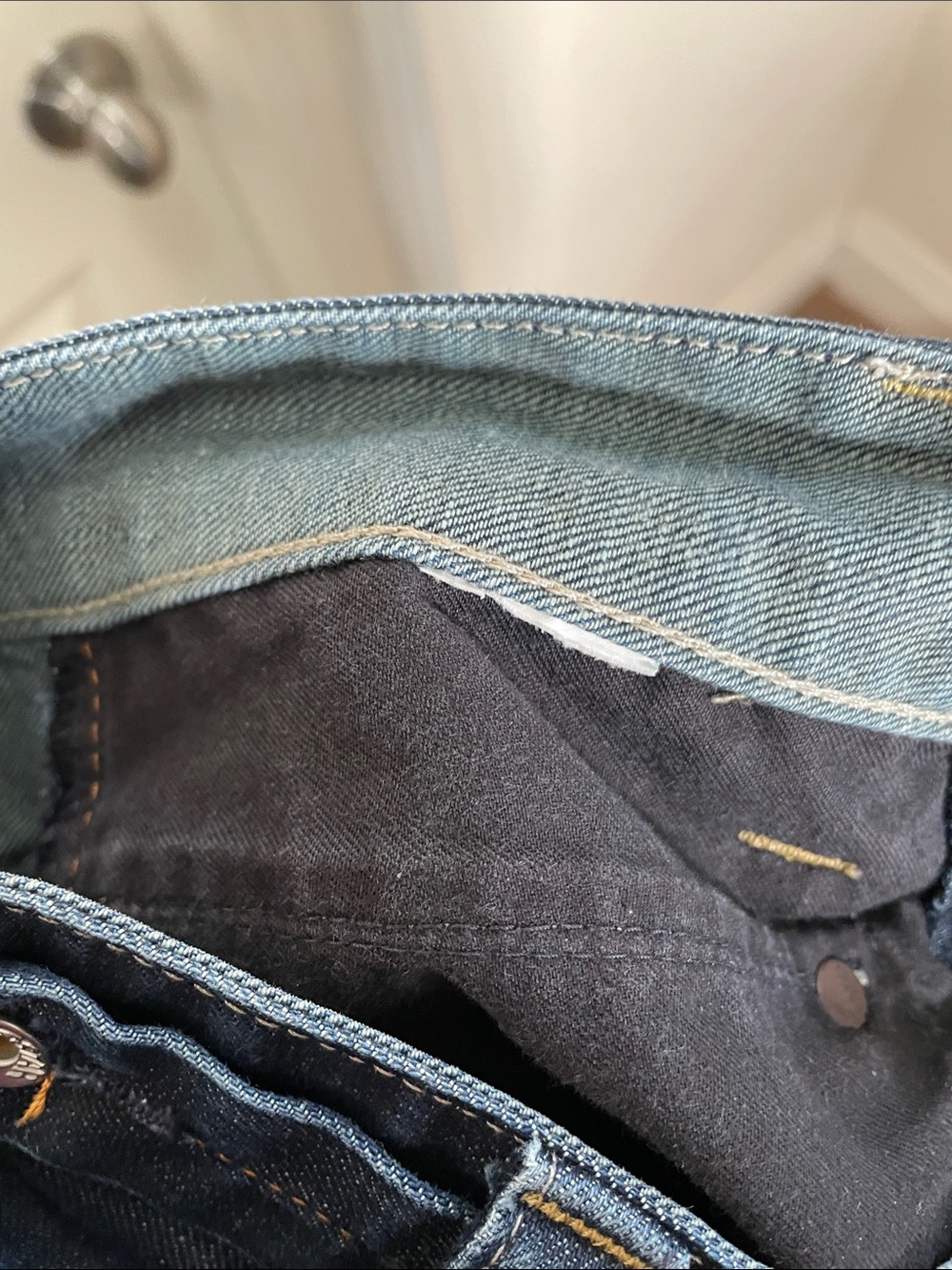 G-Star - Straight Legged Wide Denim Jeans Dark Blue - 31 x 34 - Picture 10 of 11